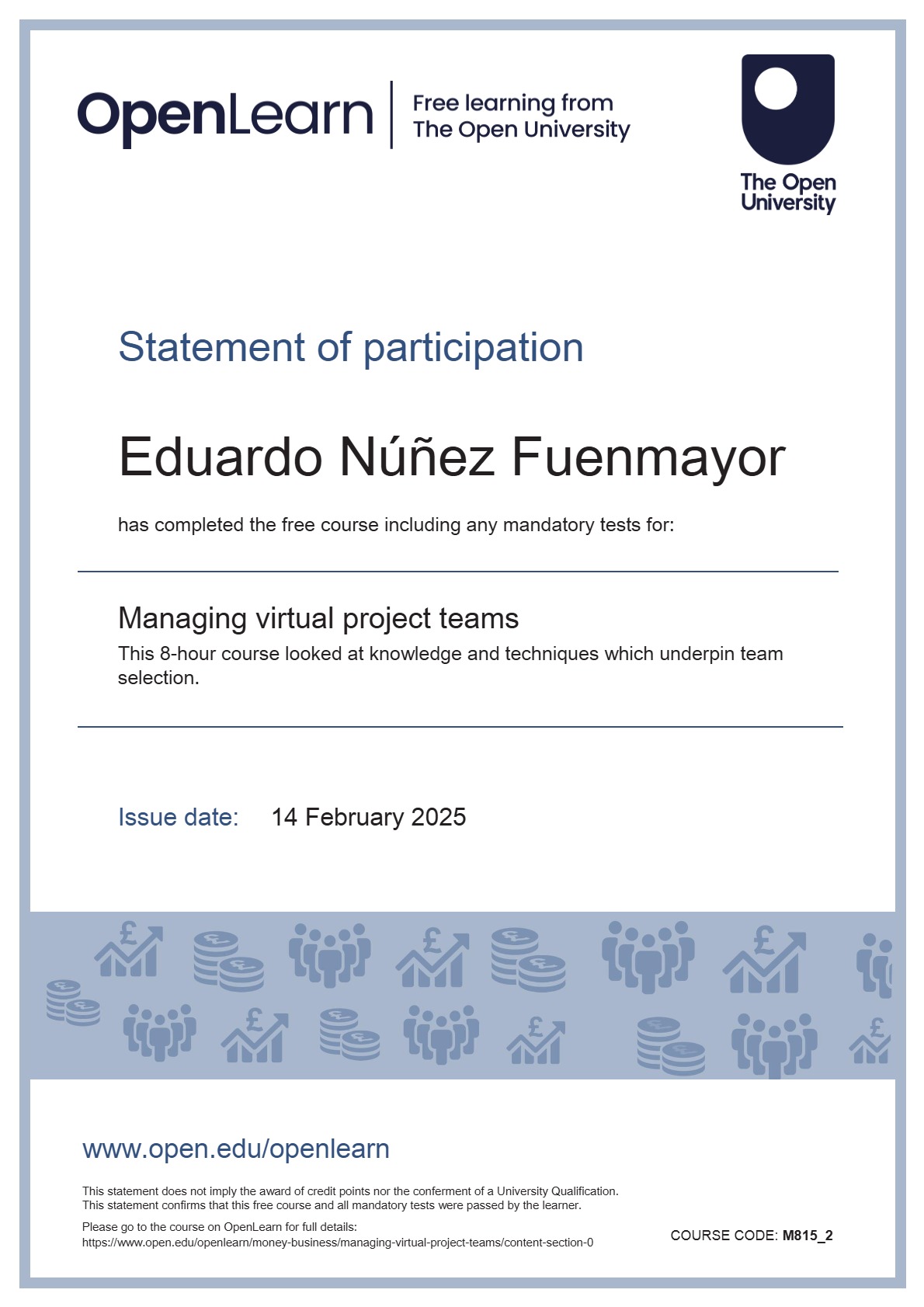 Virtual Project Management Certificate